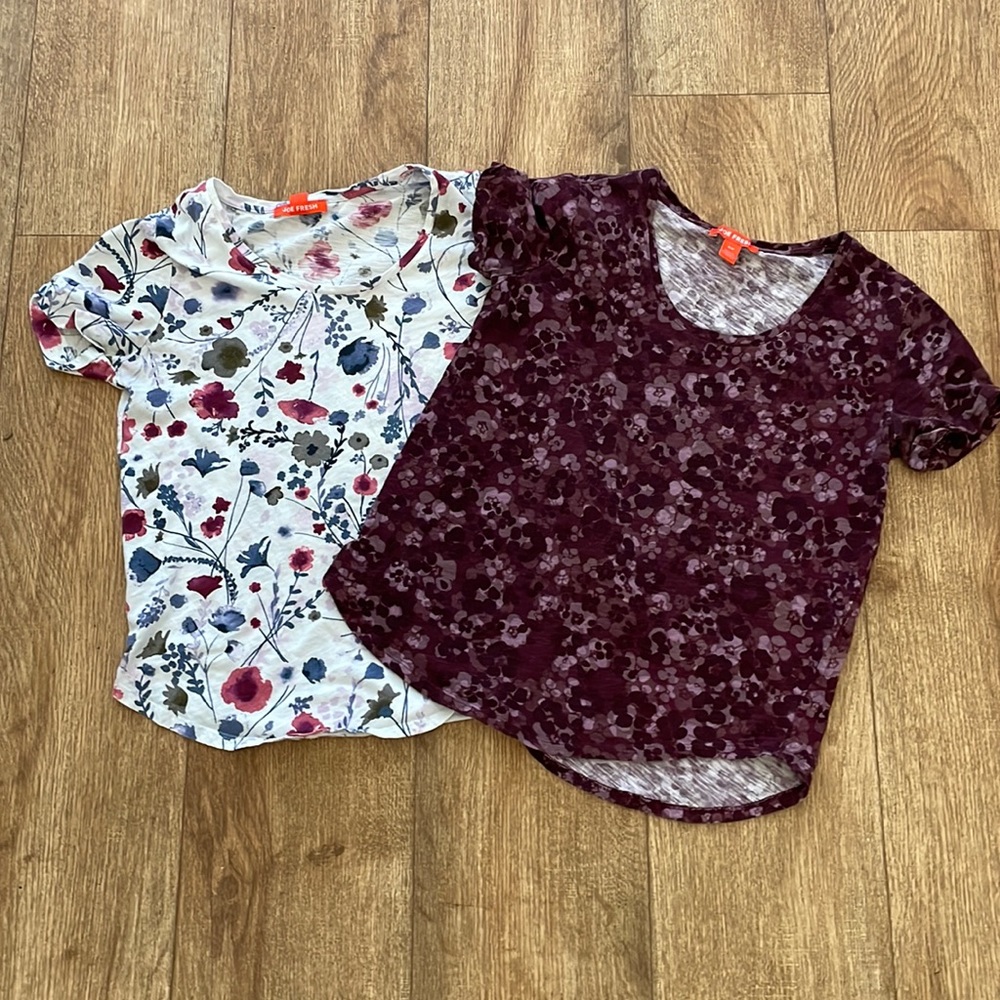 2 Joe Fresh T - shirts